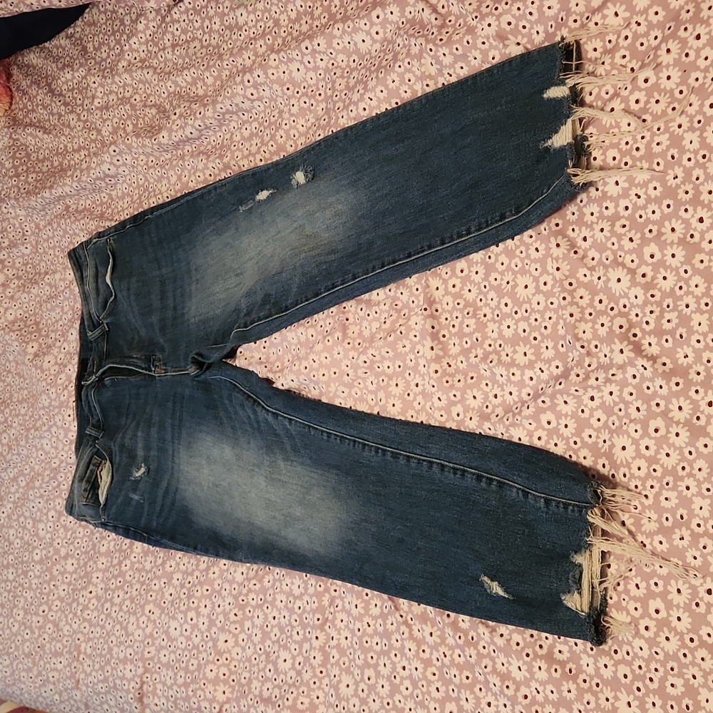 Risen skinny jeans